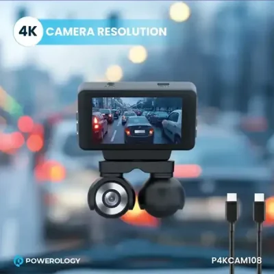 دوربین ثبت وقایع پاورولوژی Powerology Dash Camera P4KCAM108 3