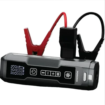 جامپ استارت و پمپ باد و جارو شارژی پرودو Porodo Ignatov Jump Starter & Air Pump with Handheld Vacuum PDJS41BK 4