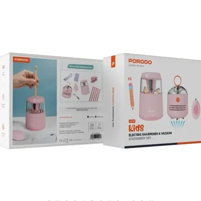 ست لوازم تحریر شارژی کودکان پرودو Porodo Kids Electric Stationary Set PDLFST130 2