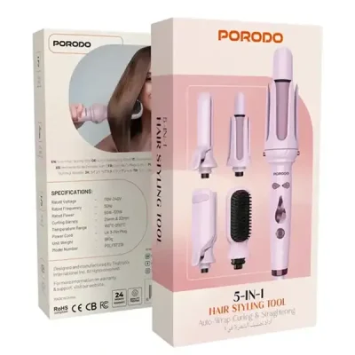 برس حرارتی چند کاره پرودو Porodo 5-In-1 Hair Styling Tool with Auto PDLFST218PK 6