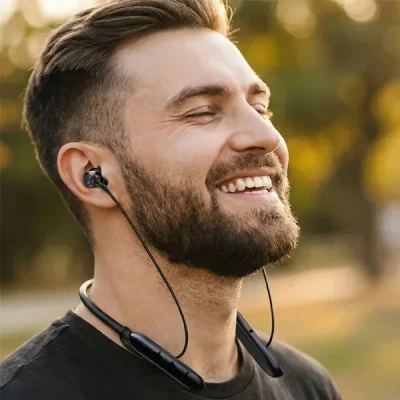 هندزفری بلوتوثی گردنی پرودو Porodo Soundtec Neckband PDMT30BK 2
