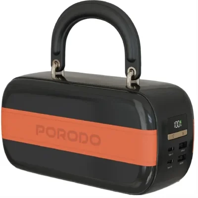 پاوربانک 100وات 60000 پرودو Porodo Sway power bank PDPBFCH092BK