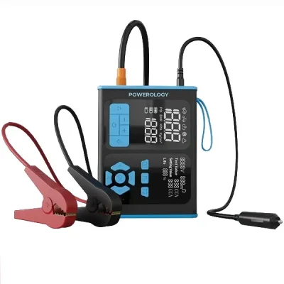 جامپ استارات و پمپ باد و دیاگ پاورولوژی Powerology Power Bank & Jump Starter PPBCHA95BKBU 2
