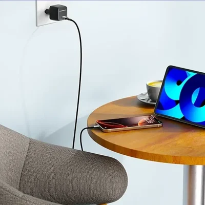آداپتور شارژ 45وات پاورولوژی PWCUQC056 3