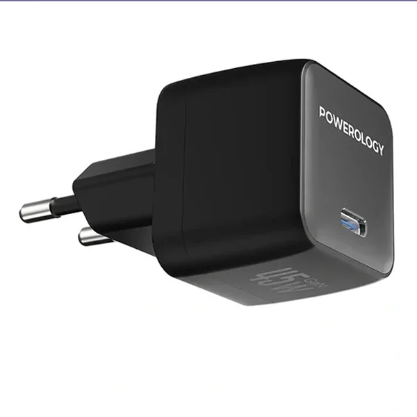 آداپتور شارژ 45وات پاورولوژی PWCUQC056