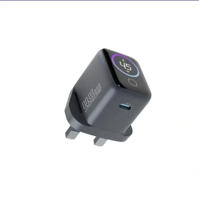 آداپتور شارژ 45 وات پاورولوژی Powerology VoltFLow 45W Type-C Adaptor PWCUQC069