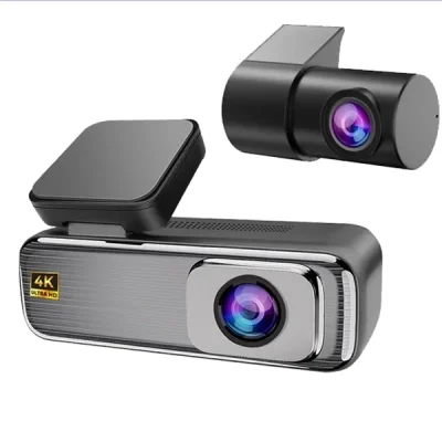 ثبت وقایع دو دوربین خودرو استیلاک 4K با رابط ACC مدل Stelock Q6