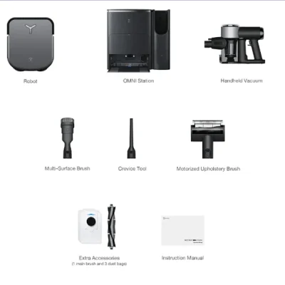 جارو رباتیک مدل ECOVACS DEEBOT X2 COMBO 6
