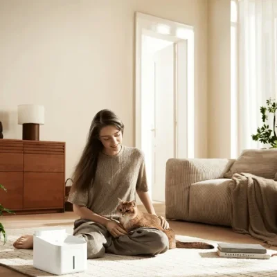 آبخوری هوشمند حیوانات شیائومی مدل xiaomi smart pet fountain 2 XMCWYSJ02 3