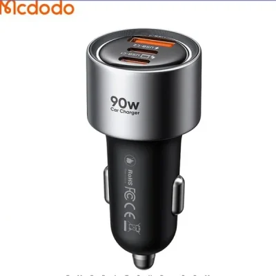 شارژر فندکی 90W سه پورت مکدودو Mcdodo Gana 90W Car Charger cc-3110