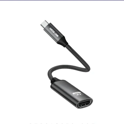 کابل تبدیل USB-C به HDMI گرین لاین GN4KCTHDMIBK