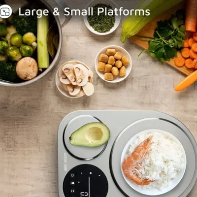 ترازوی آشپزخانه گرین لاین GNDUALKSSL 5