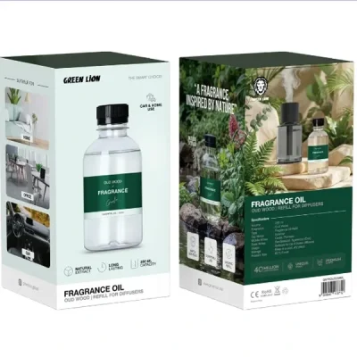 اسانس عود چوبی مخصوص شارژ مجدد دیفیوزر گرین لاین GNFROUD250ML 2