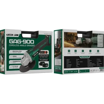 مینی سنگ فرز شارژی گرین لاین GNGAG900GRGN 2