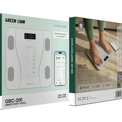 ترازوی هوشمند GBC-200 گرین لاین GNGWS13SBCWH 2