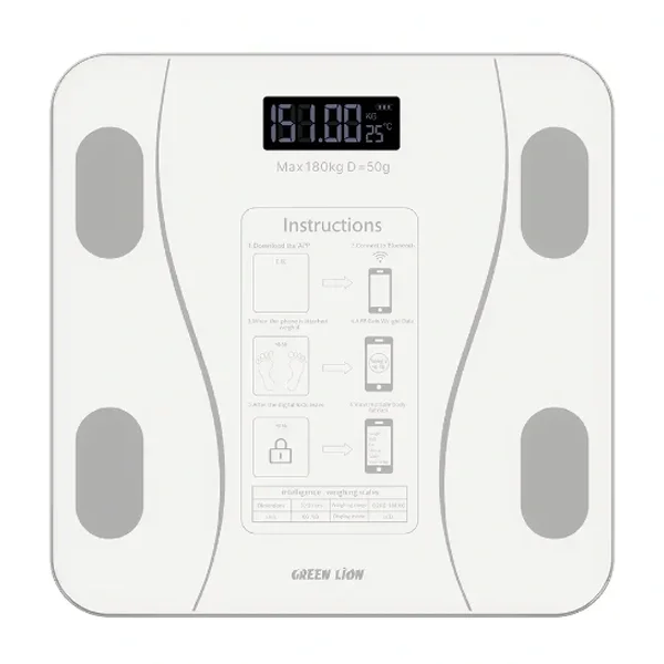 ترازوی هوشمند GBC-200 گرین لاین GNGWS13SBCWH