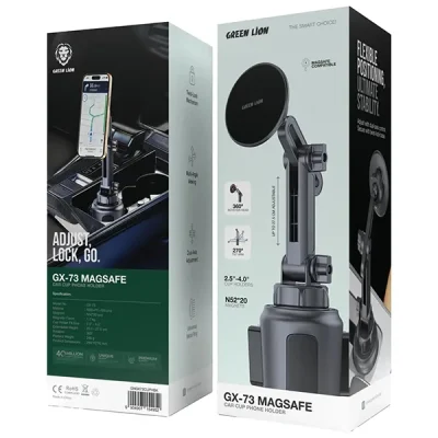 هولدر و پایه نگهدارنده مگ سیف موبایل گرین لاین GNGX73CUPHBK 3