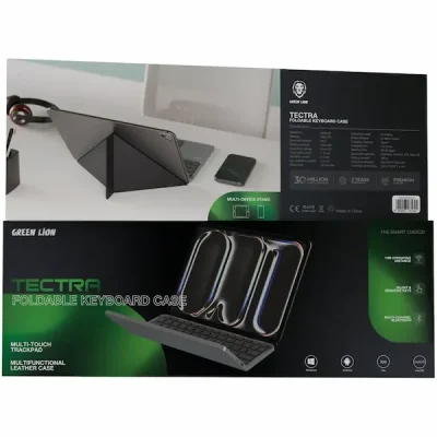 کیبورد تاشو قابل حمل گرین لاین GNTEKEYBDGY 2