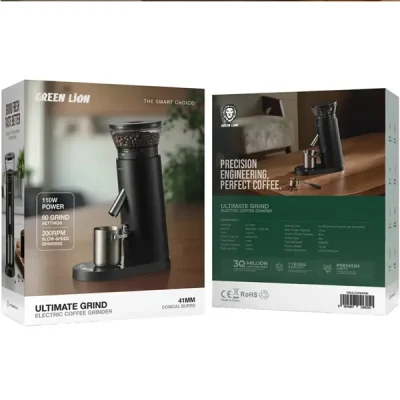 آسیاب قهوه برقی گرین لاین Green Lion GNULCGRNRBK 2