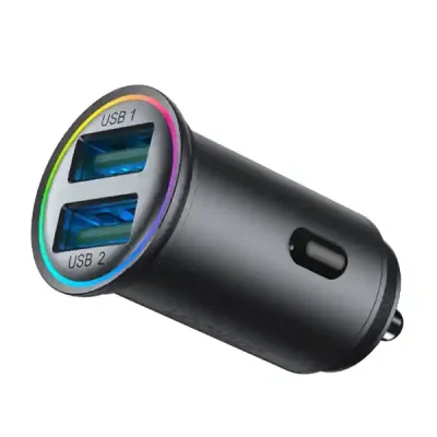 شارژر فندکی دو پورت 24وات جویروم  JR-CCN03 4