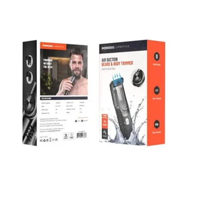 ماشین اصلاح صورت و بدن با قابلیت مکش پرودو PD-LFST063-BK 2